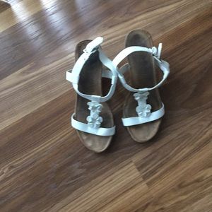 White wedge for summer